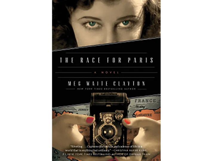 The race for Paris: book cover The race for Paris: book cover