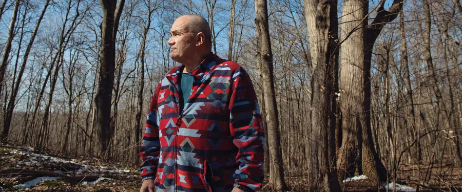 Spring 2023. Features Jeff Titus 001 Jeff Titus celebrates life on the outside