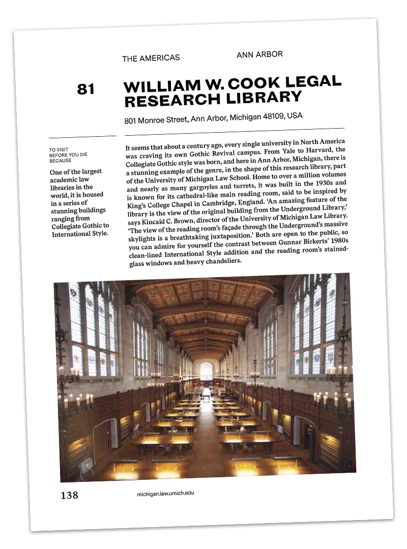 Excerpt from 150 Libraries You Need to Visit Before You Die by Léa Teuscher