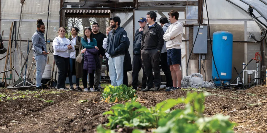 Michigan Law students visit Growing Hope
