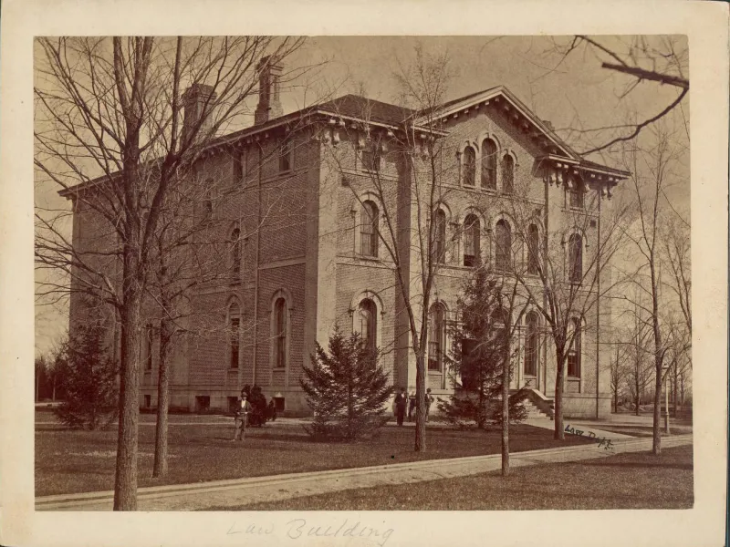 The original Law Building.