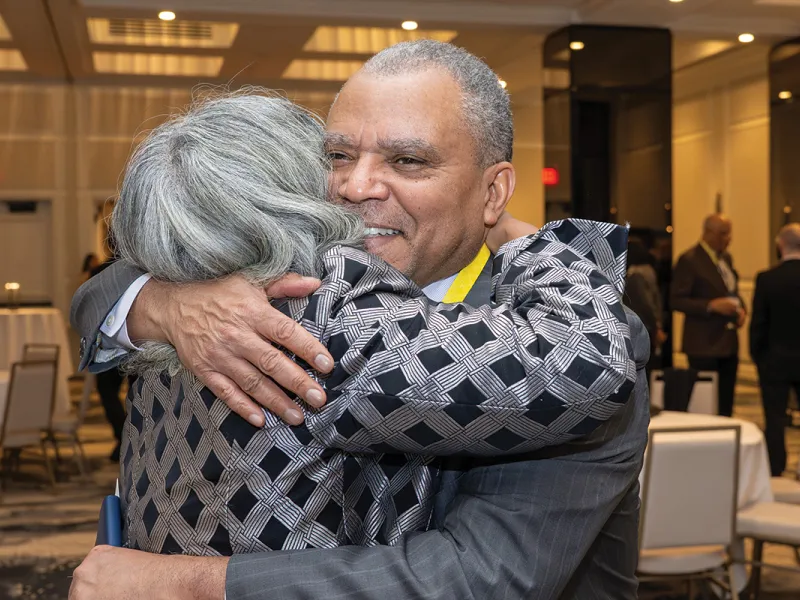 2026 Black Alumni Reunion Alumni Hug