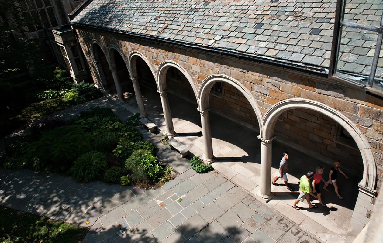 Beauty Image of the Law School Courtyard