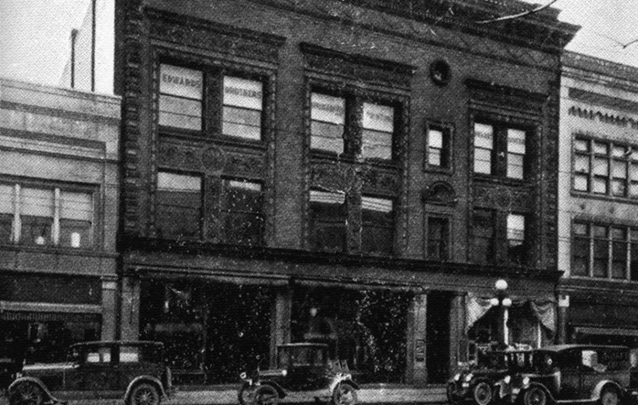 The first Edwards Brothers building was on Main Street.