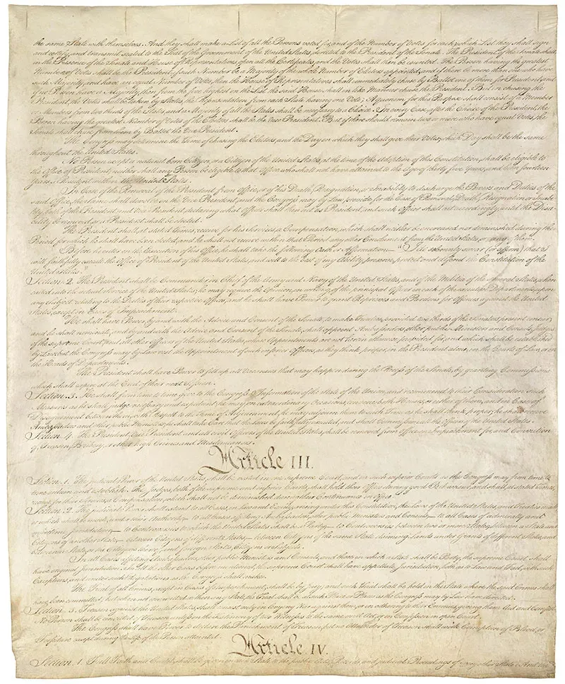 Constitution graphic image