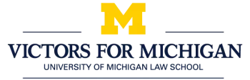 Victors for Michigan sign