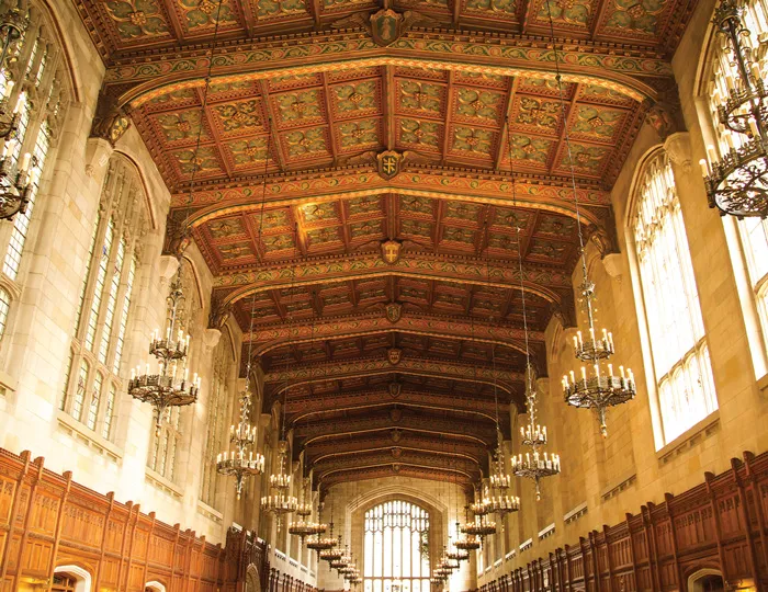 Beauty Image of the Inside of the Law School Reading Room