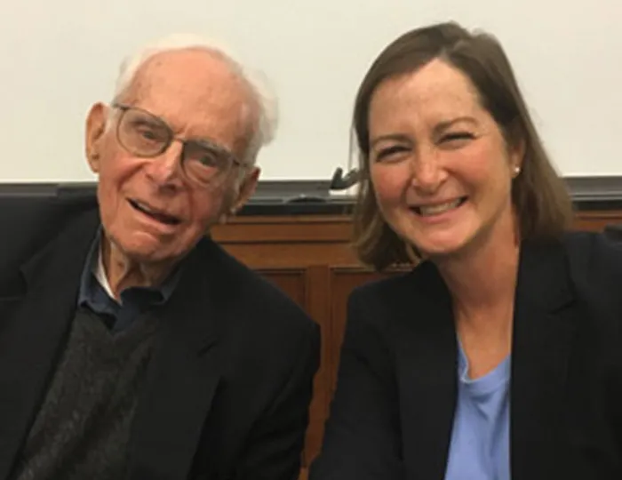 The Hon. Avern Cohn, ’49 and Barbara McQuade, ’91