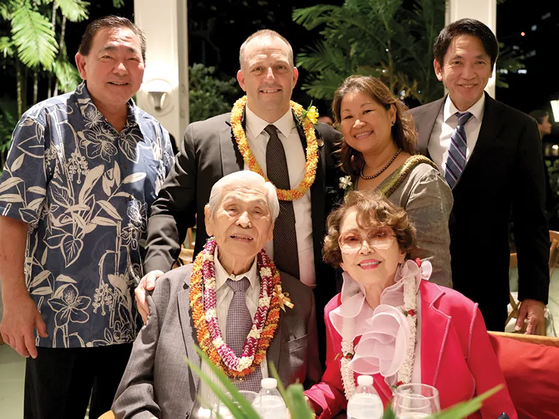 George R. Ariyoshi, ’52 and Family.