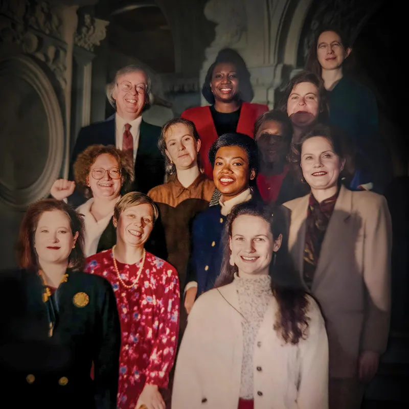 Cathy Fleming, ’76 and peers