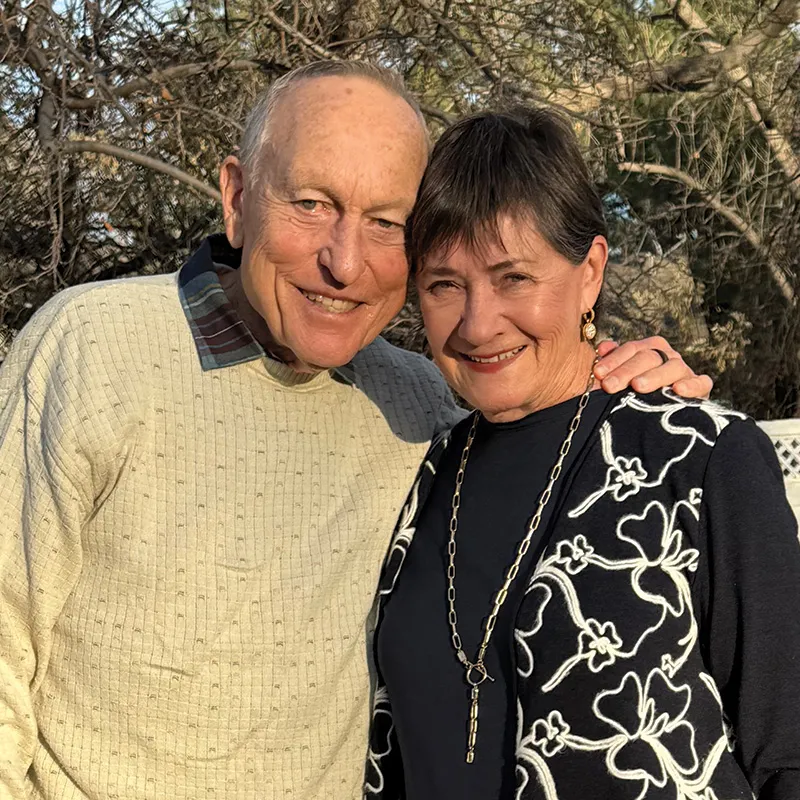 Ron L. Olson, ’66, and Jane T. Olson.