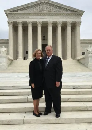 Gary E. Baker, LLM ’76, and Susan Key