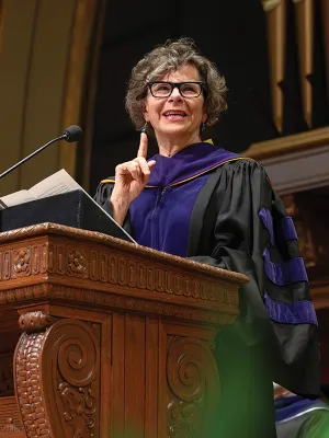 Senior Assistant Dean Sarah C. Zearfoss, ’92