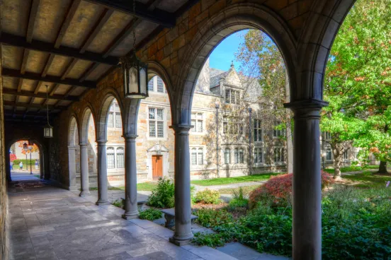 Beauty image of the Law Quad Architecture