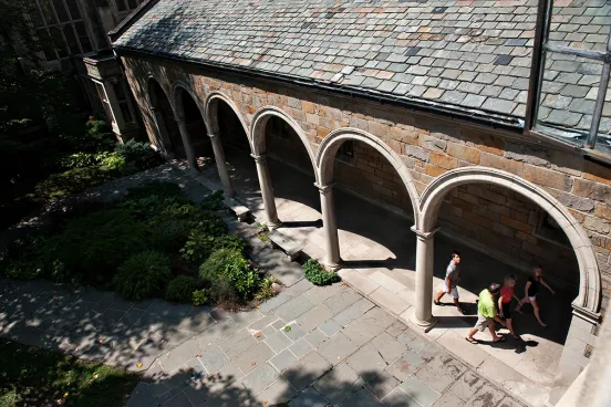 Beauty Image of the Law School Courtyard