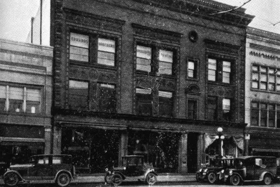 The first Edwards Brothers building was on Main Street.