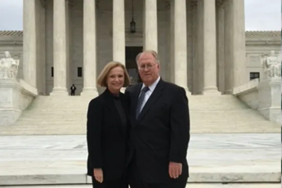 Gary E. Baker, LLM ’76, and Susan Key Baker 