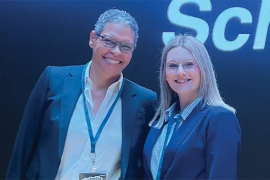 Michelle Adams and Victoria Pedri at the Fifth National Conference on School Diversity