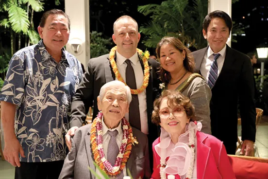 George R. Ariyoshi, ’52 and Family.