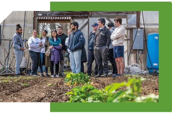 Michigan Law students visit Growing Hope.