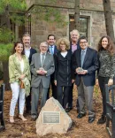 St. Antoine Fetter Garden Jardin Dedication group photo