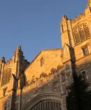 Beauty image of the Law School Reading Room at Sunset 