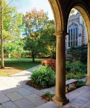 Beauty image of Arches in the University of Michigan Law School Quad