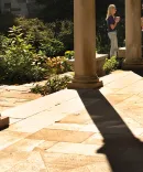 Beauty image of the Michigan Law Quad at the golden hour