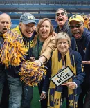 Hail to the Victors: Members of the Class of 1983 and their families share in the excitement of a Football Saturday in Ann Arbor.