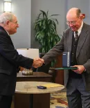 Prof. Kamisar Awarded Medals for Korean War Service