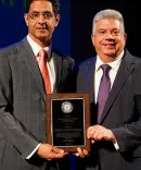 Asim Rehman receives award