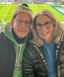 Arn Tellem, ’79, and his wife, Nancy Tellem