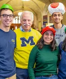 John Nannes with Nannes 3L Challenge committee members in 2019